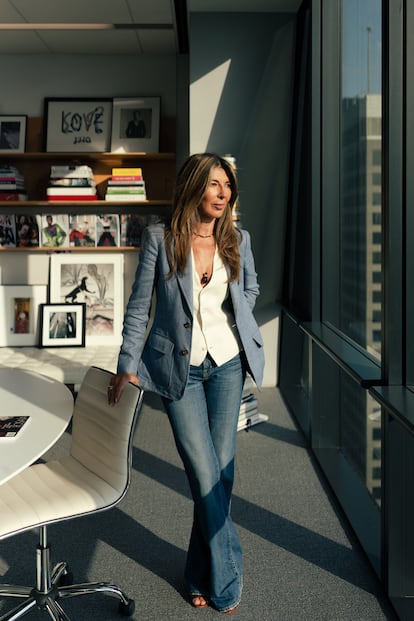 La editora en jefe de 'Elle US' el 5 de septiembre de 2025.